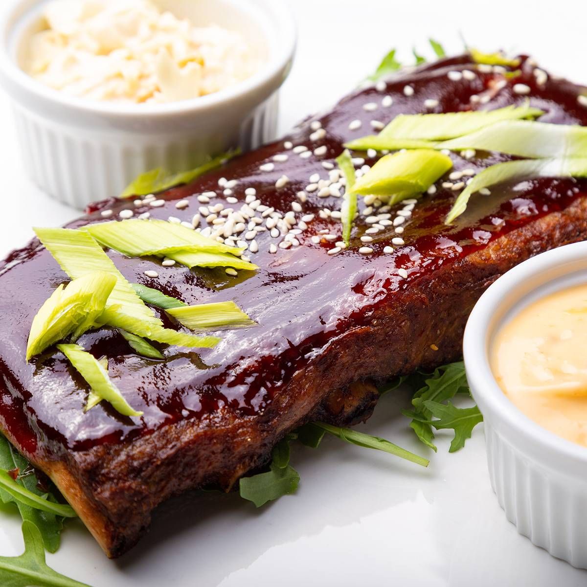 Coaste de Porc cu Sos Bbq